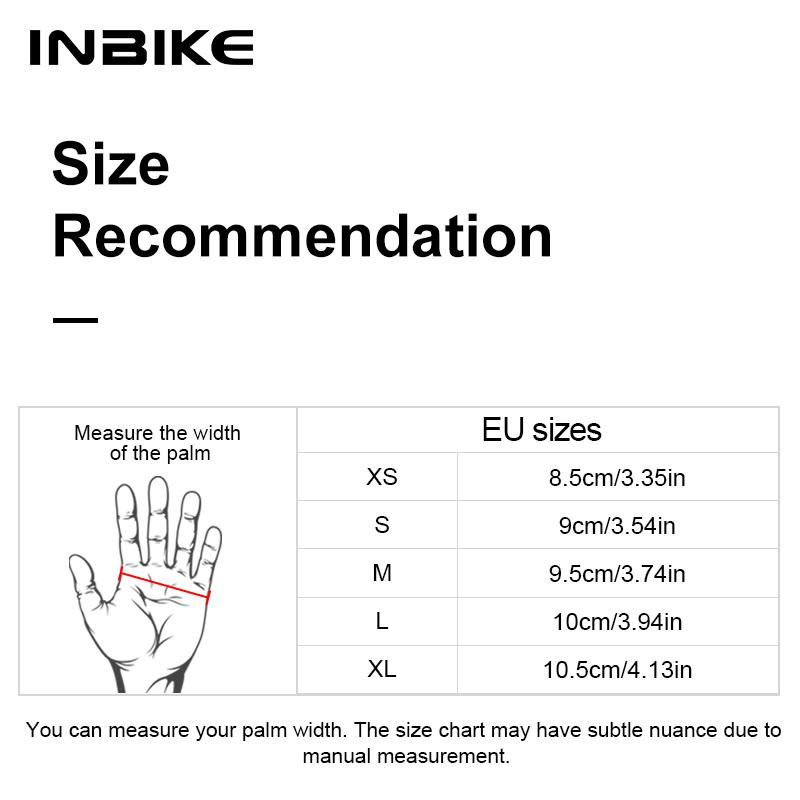 INBIKE Fahrradhandschuhe Sommer MTB Fahrradhandschuhe für Herren Gelgepolsterte Halbfinger Rennradhandschuhe Zubehör