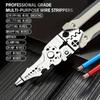 28 in 1 Multifunctional Electrician Pliers Stainless Steel Wire Cutting Stripping Tool for Wiring Twisting Nail Pulling