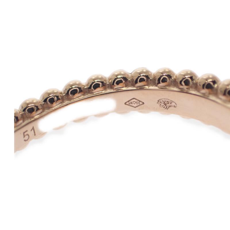 VAN CLEEF & ARPELS VCARP4DR51 #10.5(JP Size) Ring K18 Pink Gold Women