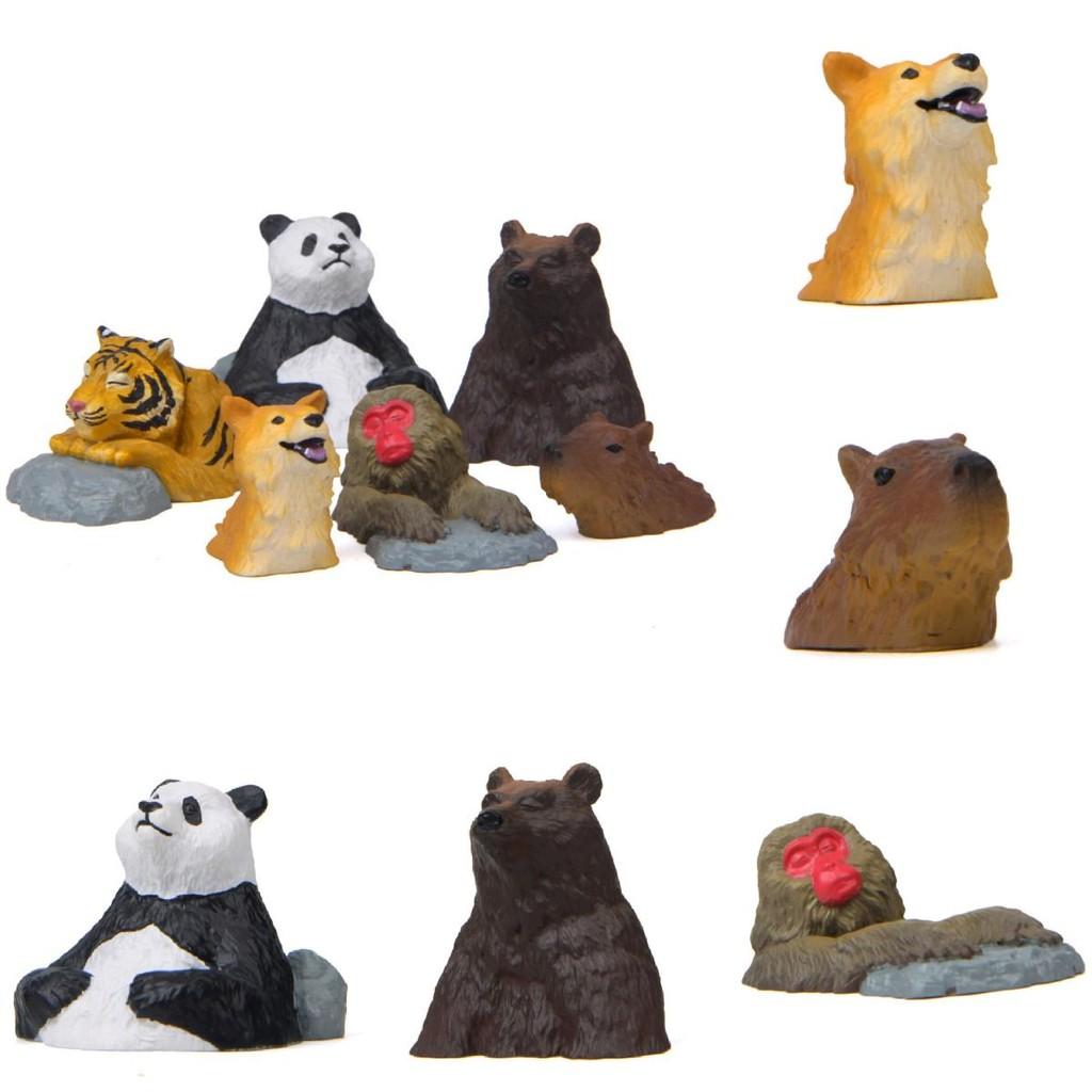 Dog Panda Resin Bear Figurine Toy With Cartoon Decoration For Home Decor Gift