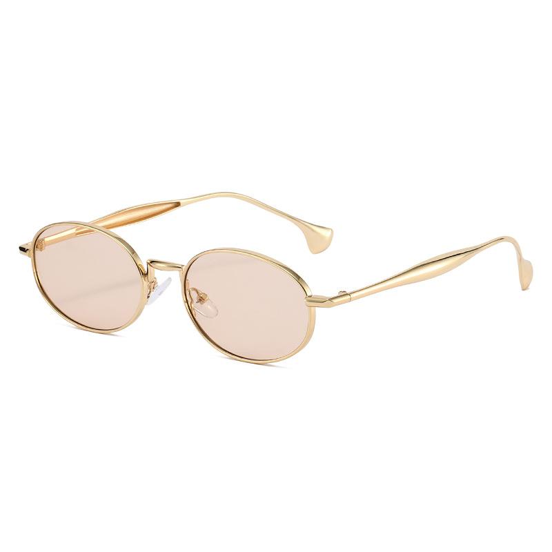 

JYL TS T-shaped Double Bridge Sunglasses UV Protection INS Style 148 A-3355 гарячі пурпурового кольору