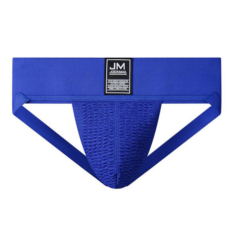 Jockstraps JOCKMAIL Brand 2.76-inch Wide Waistband Fashion Low Waist Sexy Men's Thong Underpants