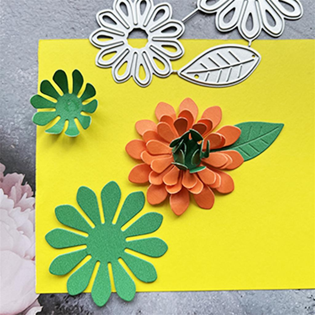 Flower Metal Cutting Dies Stencils for DIY Scrapbooking Decorative Embossing Paper Cards Template Decorative Die Cuts