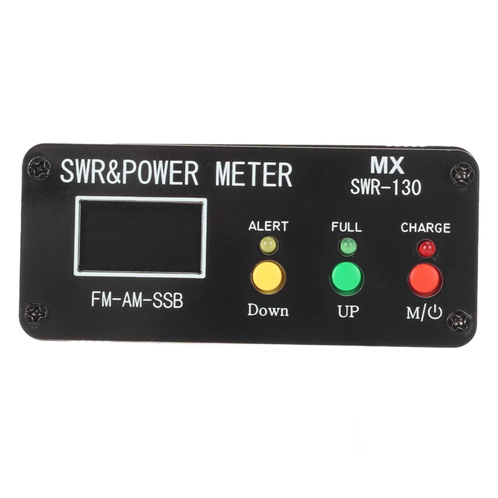 SWR Power Meter 1.8MHz‑50MHz Frequency 0.5W‑120W Measuring Range Standing Wave Ratio Meter with
