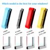 Magnetic Glazing Single Layer Magnet Window Cleaner Tool Brush Windows for Insulating Glass Durable Plastic Construction
