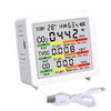 Air Quality Tester LCD Display Portable Air Detector TVOC CO2 Temperature Humidity Test for Home