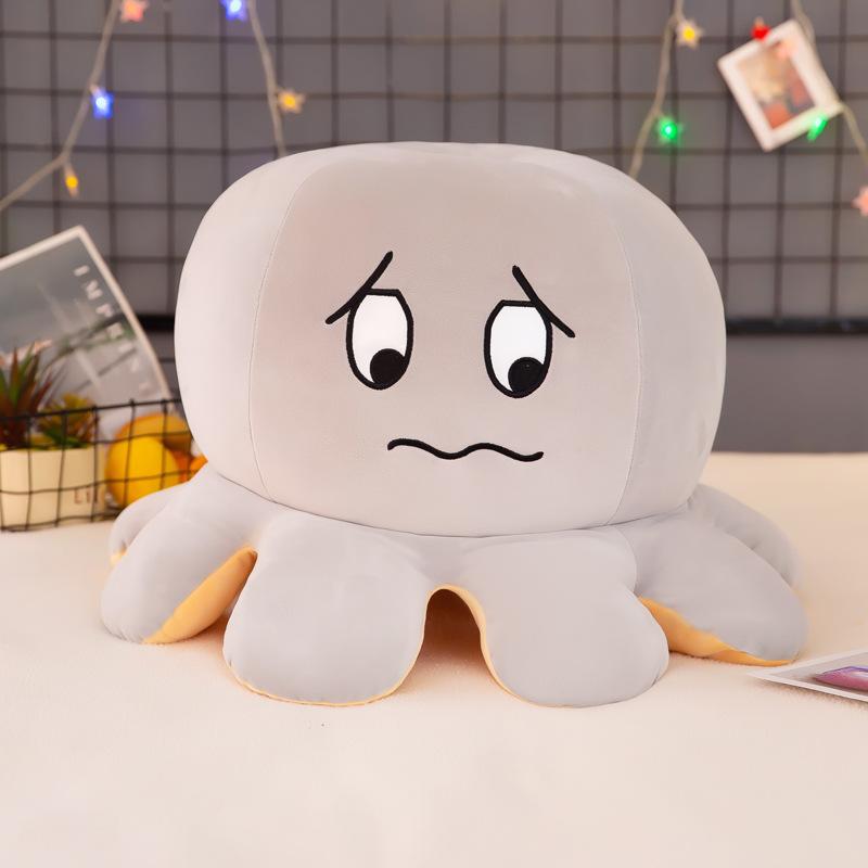 

Octopus Doll Flip Octopus Plush Toy Children s Doll Girl s Birthday Gift 45cm【0.55kg】