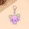 Acrylic Gogo Tamago Q Version Mobile Phone Chain Mametchi Kuchipatchi Mimitchi Gozarutchi Key Chain Cell Phone Pendant Gifts