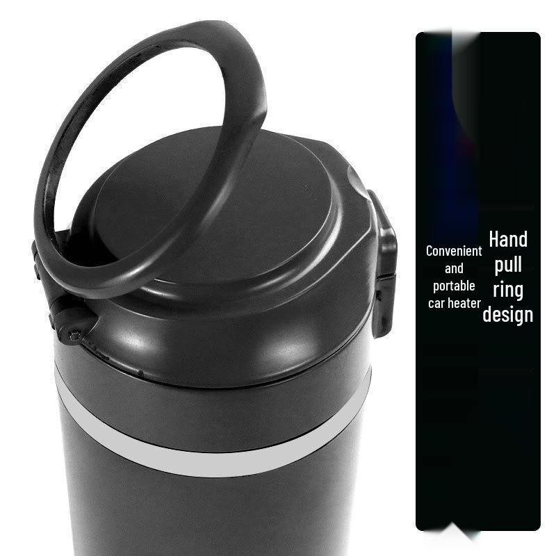 Smart Stainless Steel Travel Car Kettle - Insulated Heating Cup
