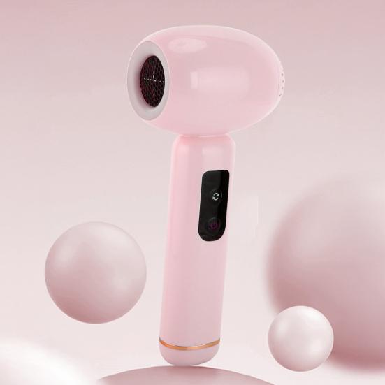 Kabelloser Haartrockner mit Ladestation 3-stufig einstellbarer Mini-Haartrockner USB-wiederaufladbar Sanfter Luftstrom Tragbarer Reise-Elektro-Föhn