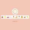 Beautiful Wash Tape Flower Plant Japanese Masking Adhesive Tape Decors Scrap Booking Sticker Label
