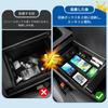 Mozan Center Console Box for Toyota New Alphard and Vellfire 2023 Present Console Inner ABS Small Item Storage Box with Interior Easy Installation (40