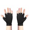 1 Pair Fingerless Gloves Unisex Nylon Compression Gloves Breathable for Daily Living Nude