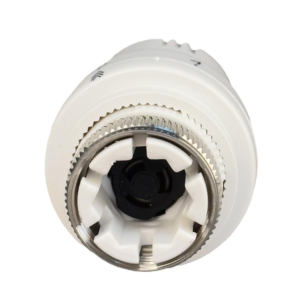 4pcs Thermostatic Head M30*1.5mm Threaded Thermostatic Radiator Valve Heating Temperature Control Valve With Anti-freeze Protect