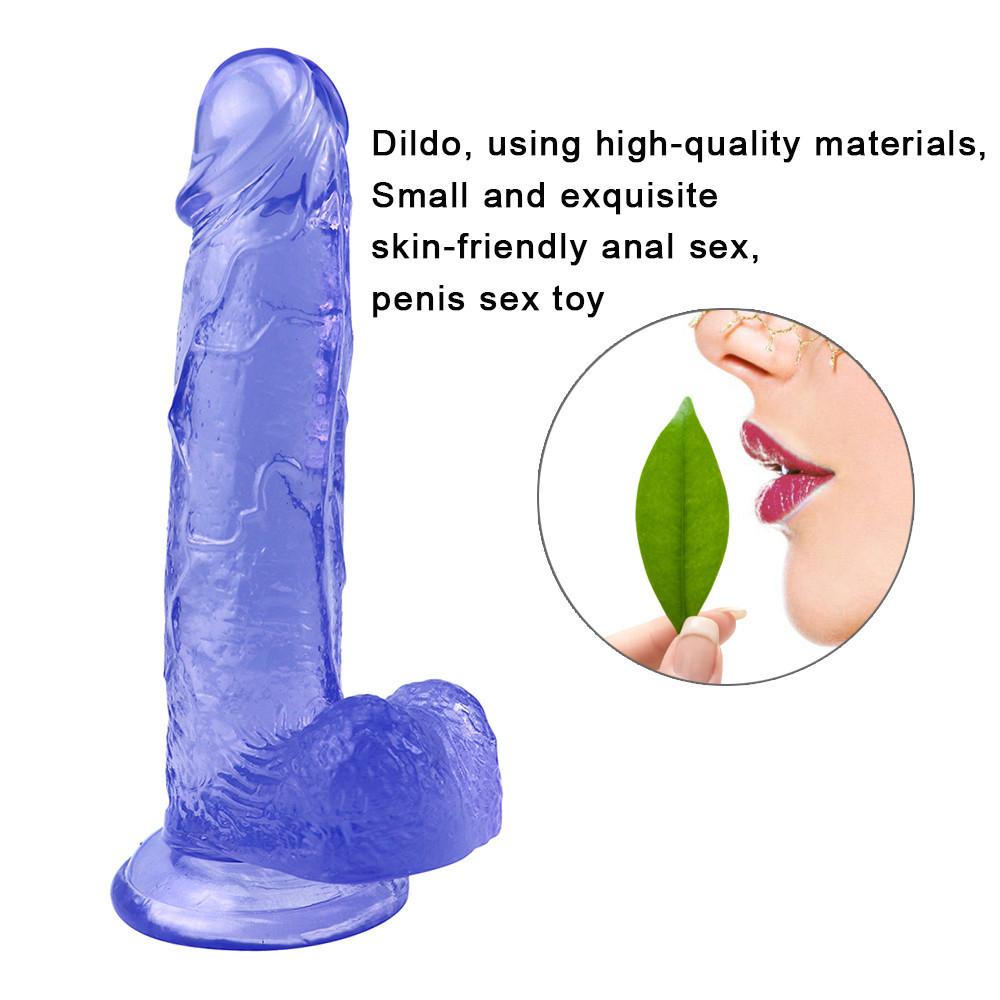 20cm realistické dildo Výkonná přísavka Hry pro dospělé Obrovský penis Big Dick Ženská masturbační zařízení Erotické sexuální hračky pro páry