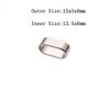 10pcs Stainless Steel Metal Big Hole Tube Spacer Beads for Jewelry Making Fit Charm Leather Bracelet DIY Handmade Findings