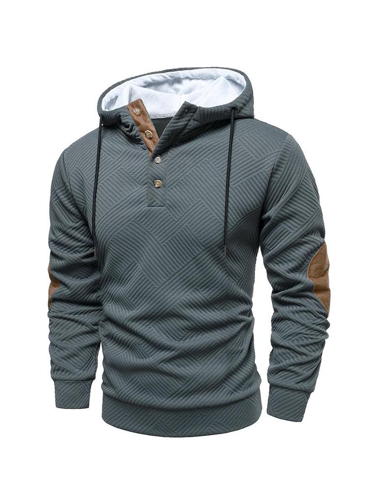 Men's Trendy Loose Hooded Casual Pullover Sweatshirt