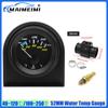 MAIMEIMI 40~120℃ 52MM Water Temperature Gauge with Sensor Temp Joint Pipe Sensor Hose Adapter 26-40MM for Petrol Car 12V