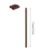 Commercial Double-Hole Coffee Straw Brown Anti-scalding Coffee Stirring Stick Plastic Individually Packaged Drinking Straw Party