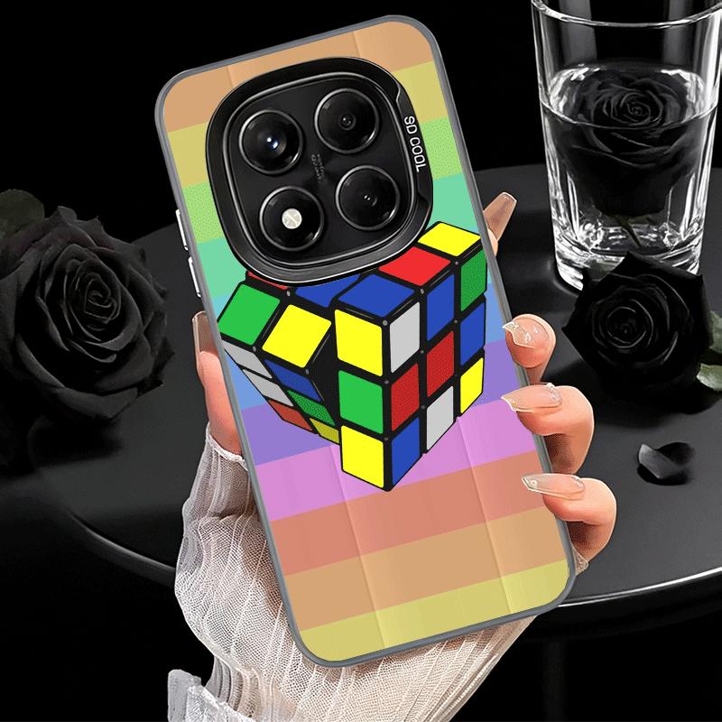 Rubik Cube Formula Spoofs Math Soft Phone Case for Xiaomi Redmi Note 13 14 15 Pro Plus 12S 12 11S 11 11T 10S 10 Shockproof Cover