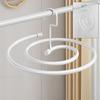 Spiral Clothes Drying Rack Quick Drying Durable Iron Hangers Heavy Load Capacity Space Saving Rack for Quilts And Blankets