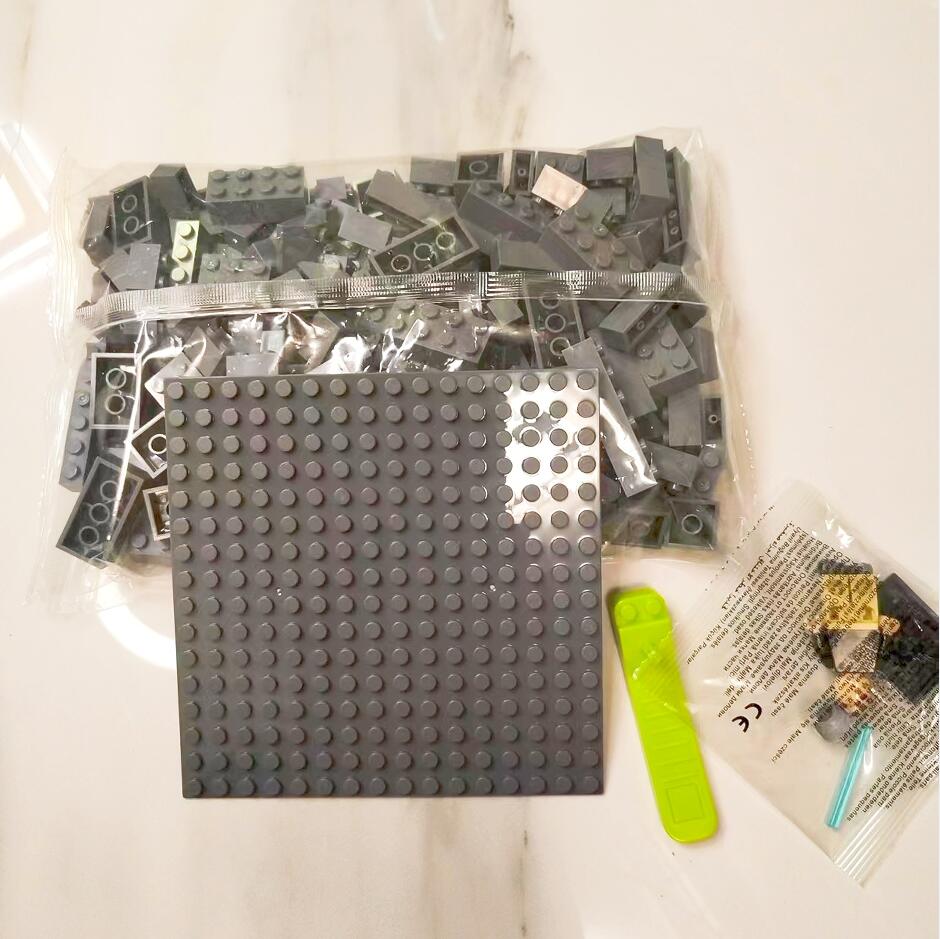 Dětské hračky Stavebnice Dárkový talíř Figurka 260g Asi 200ks Puzzle DIY pro děti 16 barev/smíšené barvy/chlapecký/dívčí styl