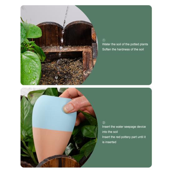 4Pcs Lawns Gardens Watering Device Easy Assembly Stable Design Lawn Watering Nozzle