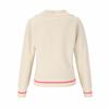 VISITINNEWYORK Open Collar Line Point Lettering Knit (Vz3Lk10)