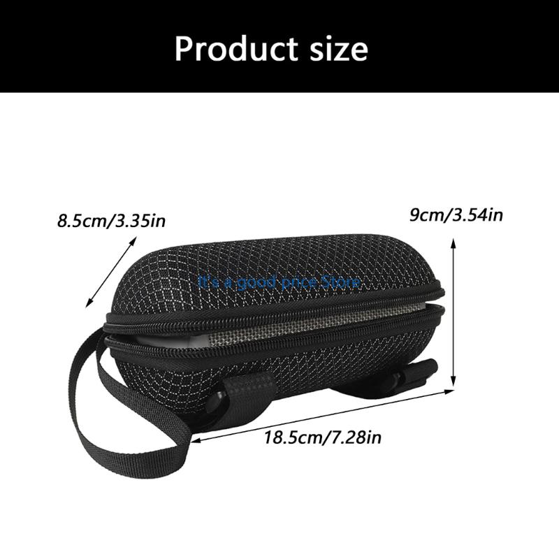 Ergonomic EVA Speaker Storage Bag Waterproof Construction Easy Access Zippers for GRIP Outdoor Activity