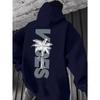 Casual Men's Print Comfortable Loose Sweatshirt Simple Hoodies Sweatshirts Men’s