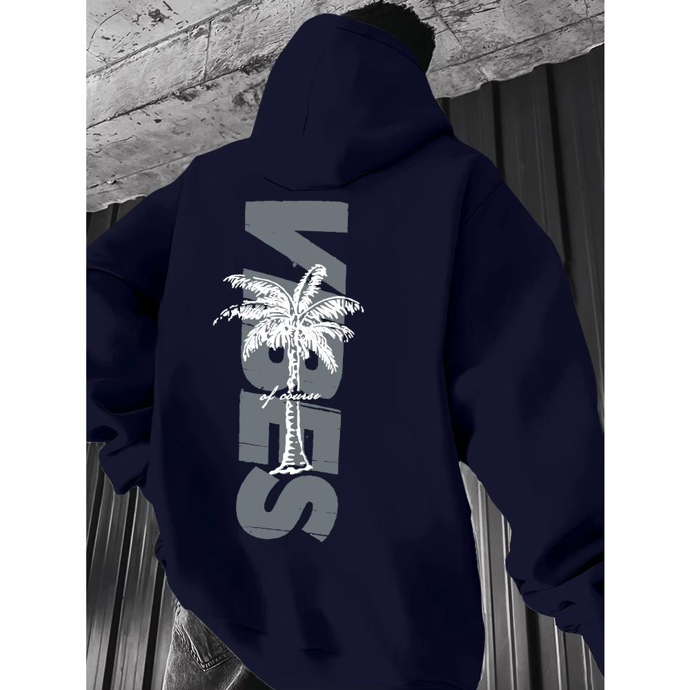 Casual Men's Print Comfortable Loose Sweatshirt Simple Hoodies Sweatshirts Men’s