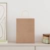 VidaXL Paper Bags 250 Pcs with Handles Brown 26x12x35 Cm, Paper Bag, Paper Gift Bag, Paper Gift Bag 4101590