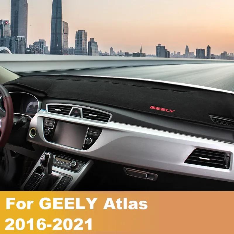 For GEELY Atlas Boyue Emgrand NL-3 Proton X70 2016-2018 Car Dashboard Cover Dash Mat Sun Shade Dash Board Pad Carpet