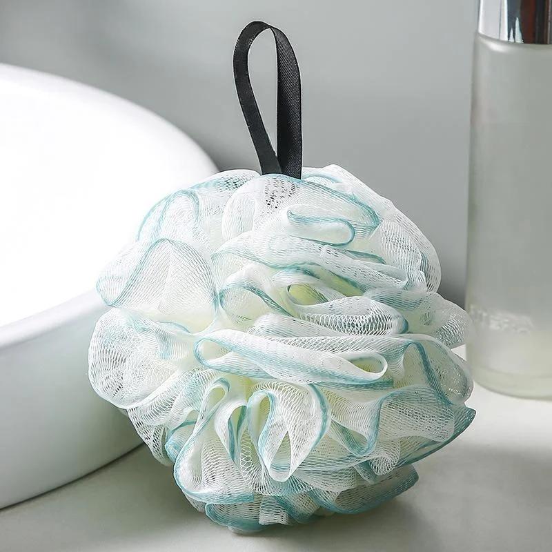 1PC Large Bath Ball Rich Bubble Bath Towel Scrubber Body Cleaning Mesh Shower Wash Sponge Bathroom Accessories