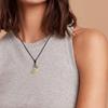 Crystal Dragon Carving Purification and Good Fortune Amulet Magatama Power Stone Adjustable Unisex [KOAI] Necklace, Length,