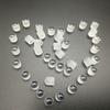 Optical Lanthanum Glass Cylindrical Lens DIY Necklace Projector Lens 5mm Diameter  5.8 Height 50Pcs