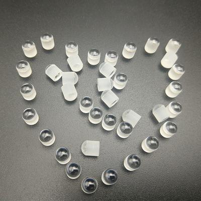 Optical Lanthanum Glass Cylindrical Lens DIY Necklace Projector Lens 5mm Diameter  5.8 Height 50Pcs