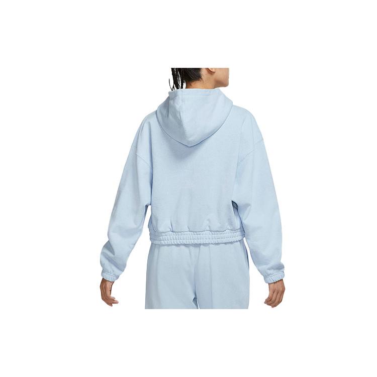 Jordan Sweatshirts Women's Blue Hooded Moderate Regular DD6999-438
