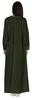 Bimba Women's  Abaya  Islamic Prayer Dress With  Hijab Scarf  Cuff On Sleeve  Muslim