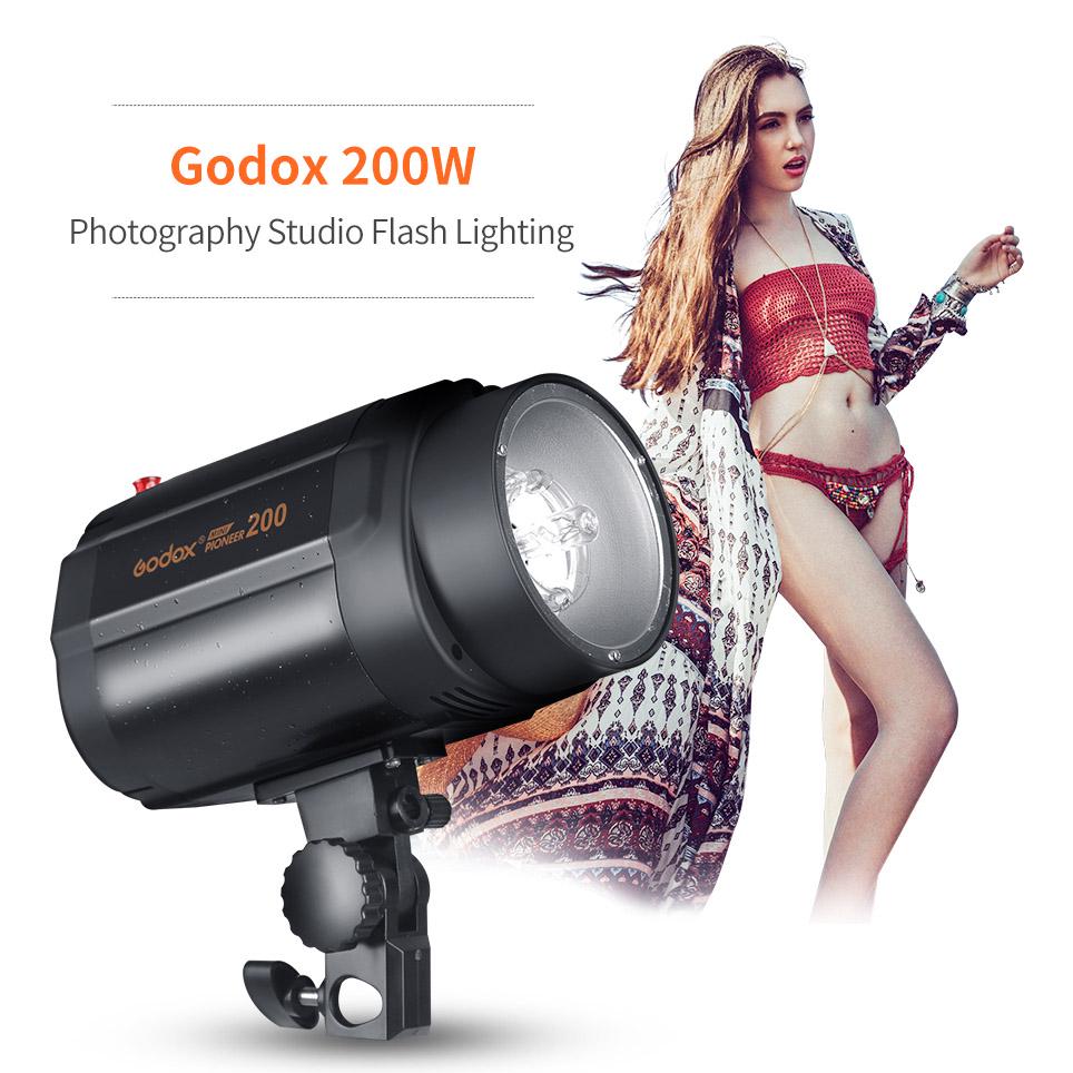 Buy Godox 400Ws Strobe Studio Flash Light Kit 2pcs 200Ws Light Strobes
