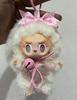 Labubu ZIMOMO Custom Doll: Little Chief Pink Butterfly Angel Gift
