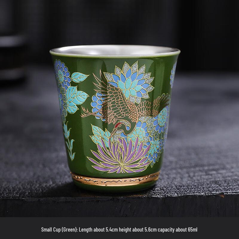 Chaxun Enamel Ceramic Kung Fu Teacup