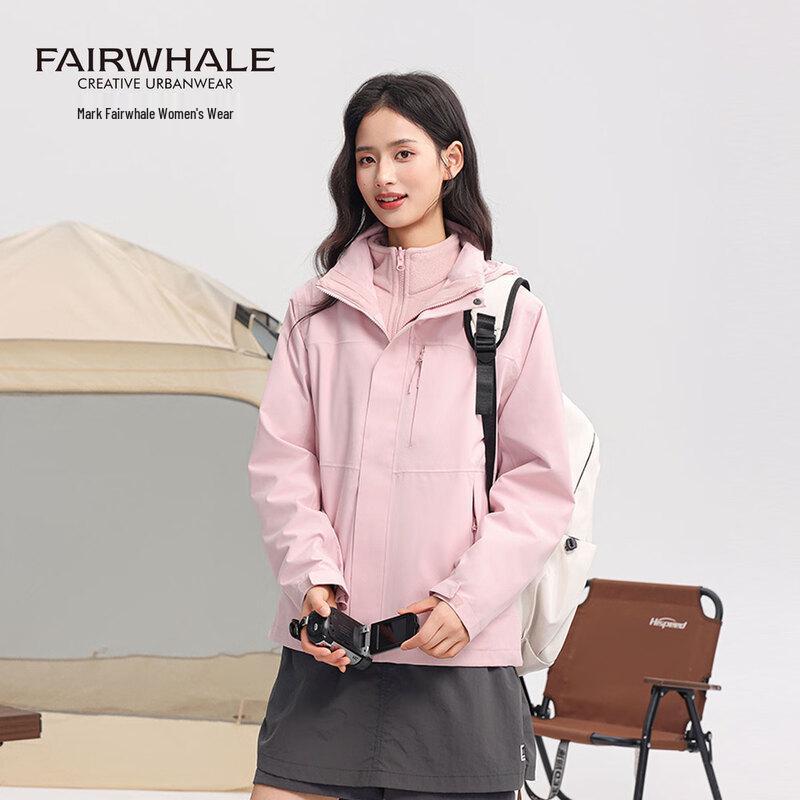 

Mark Fairwhale Women s 3-in-1 Hooded Outdoor Jacket M (110-127 lbs)