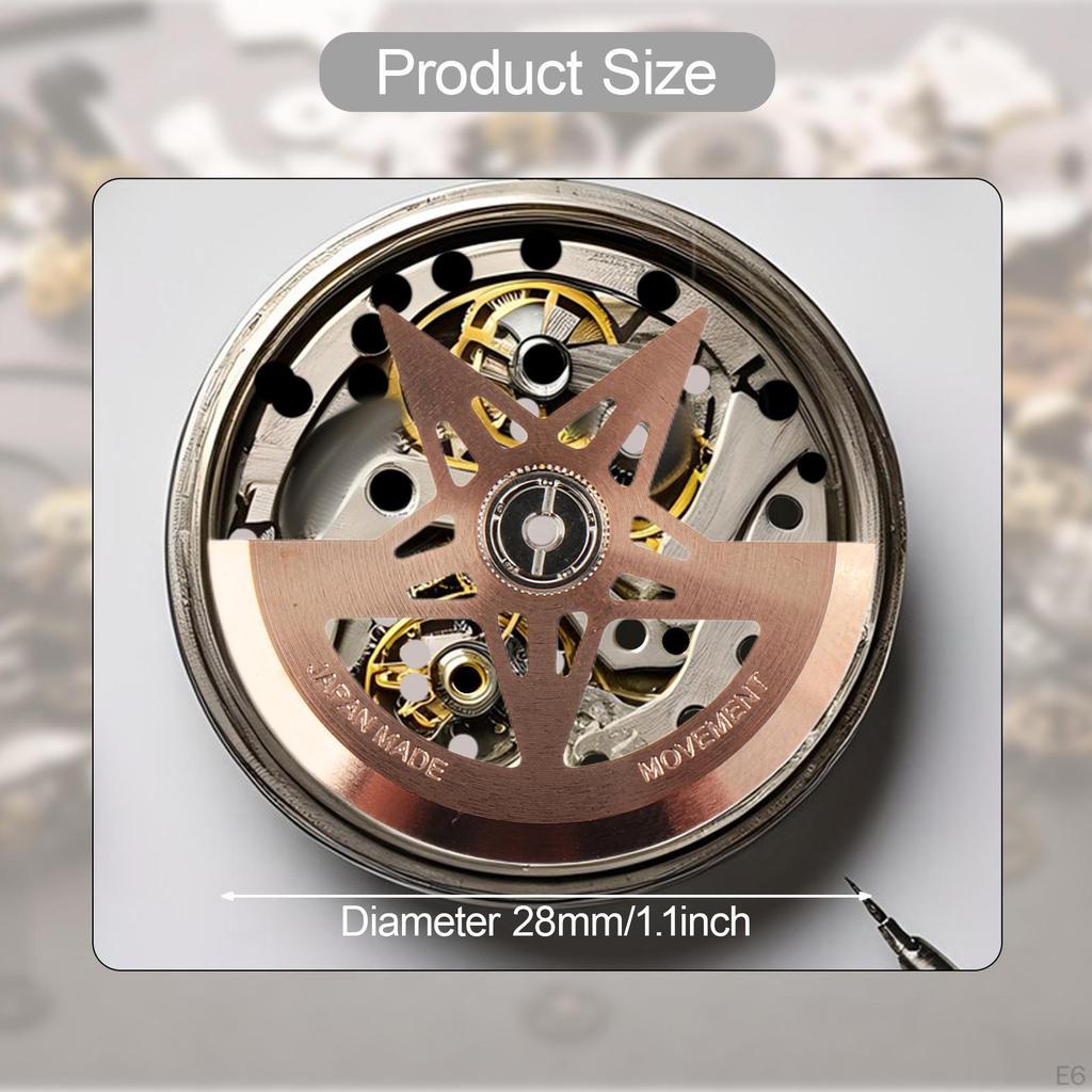 Watch Movement Rotor 1.1" Diameter Repairing Part Easy to Use Premium Automatic