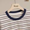 Women's Retro Striped Short Sleeve T-Shirt