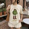 The Only Squat I'm Doin' Is Diddly Shirt Funny Cowboy Frog Comfort Colors Western Humor Tee Lazy Gym Sarcastic Gift T-shirt