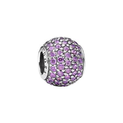 Purple Zircon Beads Pendant Women's Purple 791051CFP