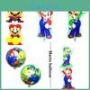 Conjunto de Balões Super Mario Para Festa de Aniversário Infantil e Decoração de Casa