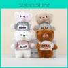 Bears Plush Kids Pendant Adorable Cartoon Design Bags Decoration Gifts Dolls