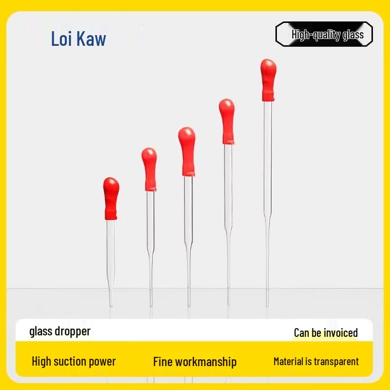 Laboratory Glass Droppers 90mm